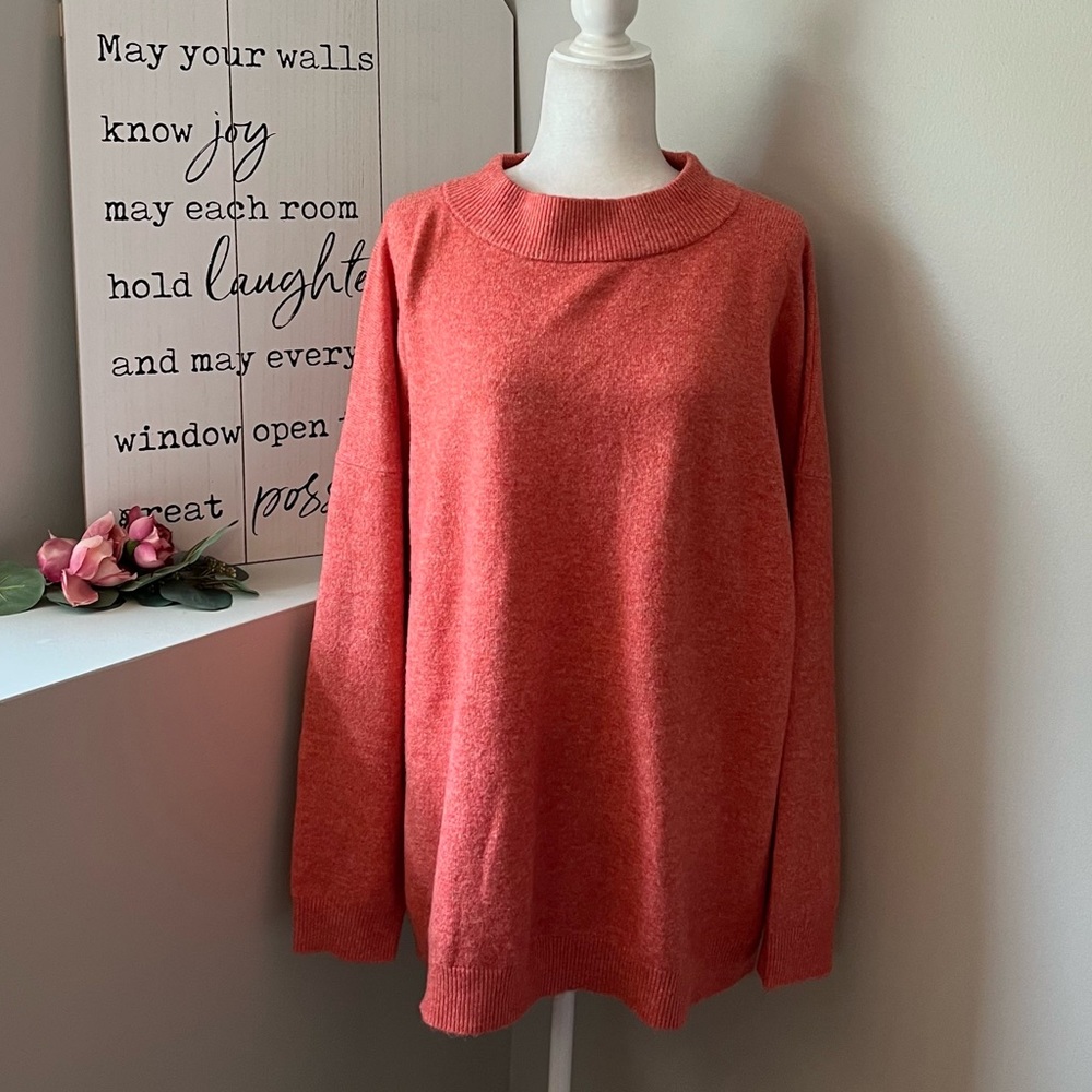 a new day Mock Neck Sweater